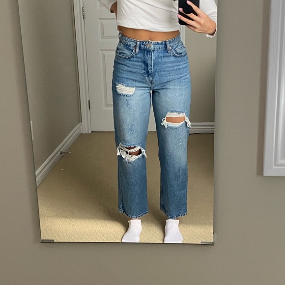 BDG HIGH-RISE VINTAGE STRAIGHT JEANS - Picture 2 of 14